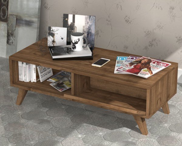 Dmodül Milan Orta Sehpa 90 cm Ceviz