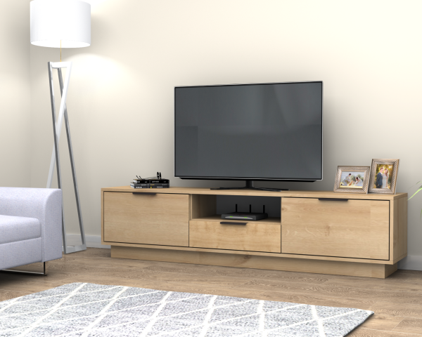 Mensa Tv Ünitesi 180 cm Meşe