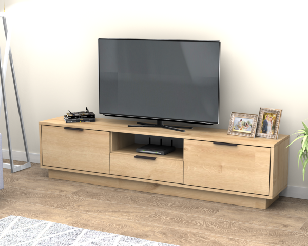 Mensa Tv Ünitesi 180 cm Meşe
