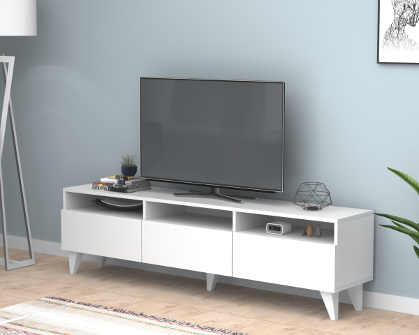 Deluxe Tv Ünitesi 180 cm Beyaz