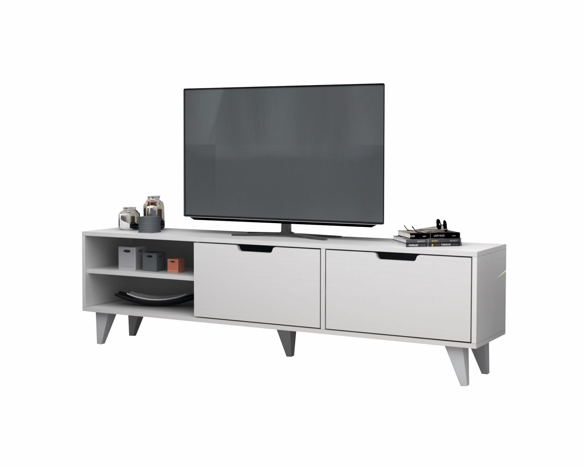 Volge Tv Ünitesi 180 cm Beyaz
