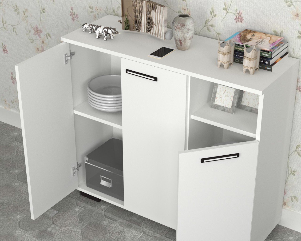 Dmodül Form Çok Amaçlı Dolap 105 cm