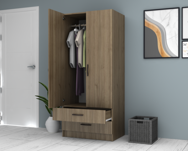 Hazan Gardırop 80cm ceviz