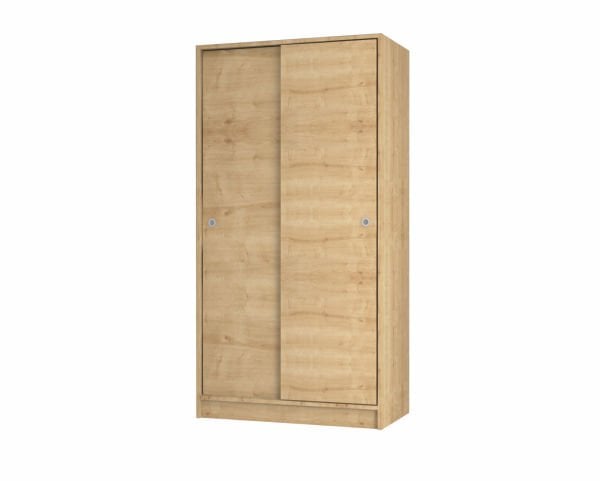 Mento Sürgülü  Gardırop 94cm Meşe Derinlik 52cm