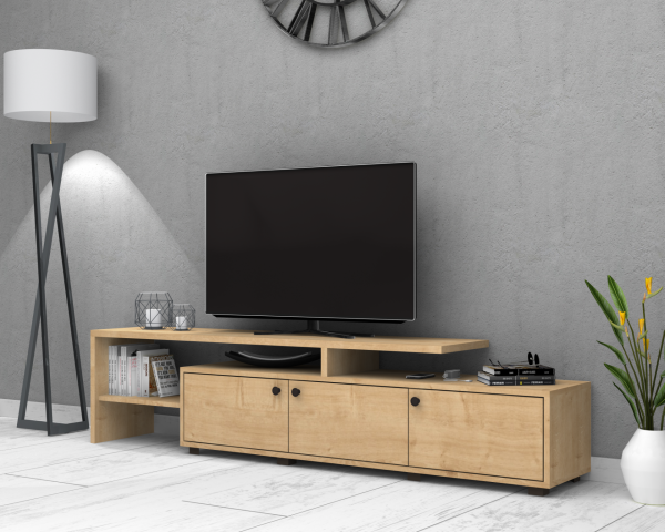 Kant Tv Ünitesi 197 cm Meşe