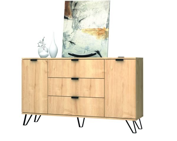 Dmodül Touch Konsol Çok Amaçlı Dolap 160 cm Meşe