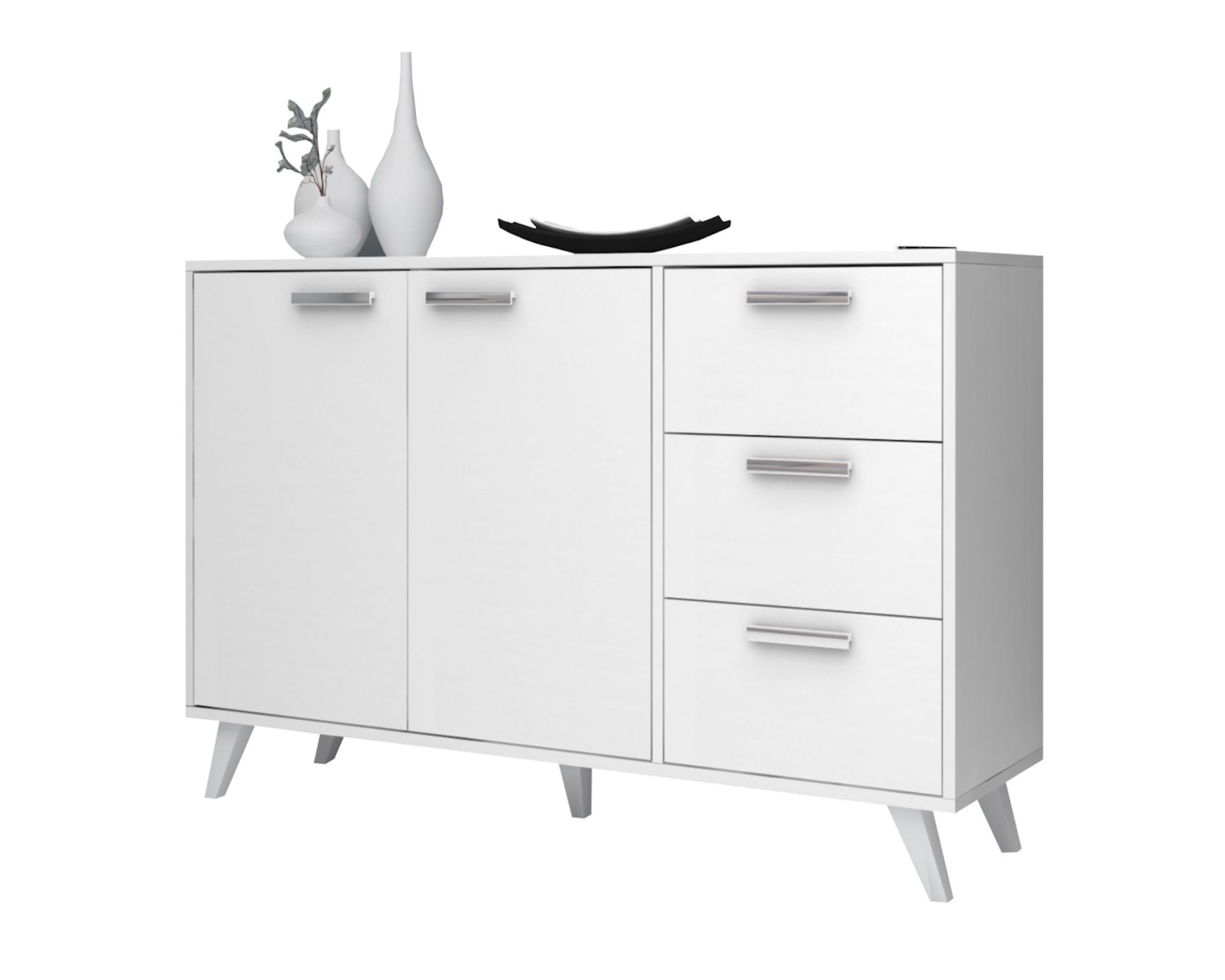 Dmodül Linea Konsol 135 cm  Beyaz