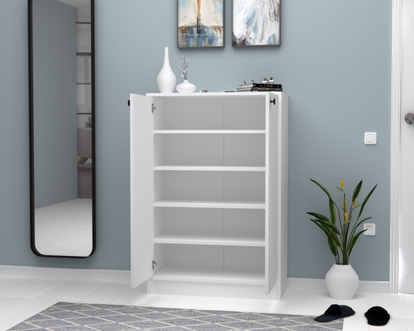 Dmodül Sirius Ayakkabılık 80 cm Beyaz Derinlik 35 cm