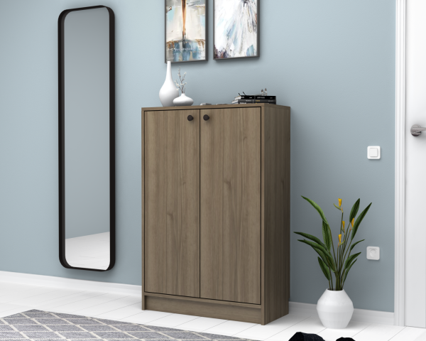 Dmodül Sirius Ayakkabılık 80 cm Ceviz Derinlik 35 cm
