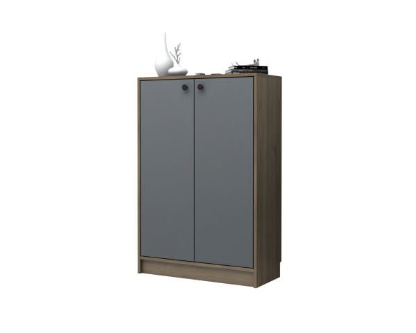 Dmodül Sirius Ayakkabılık 80 cm Ceviz Gri Derinlik 35 cm