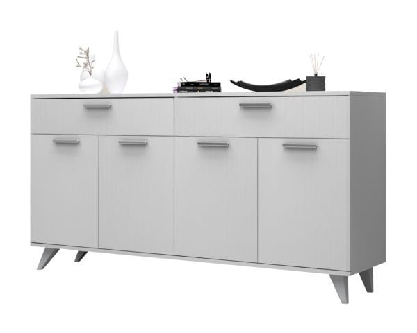 Dmodül Viven Konsol Çok Amaçlı Dolap  180 cm Beyaz