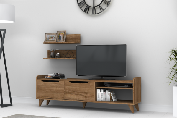 Dmodül Doruk Tv Ünitesi 160 cm Ceviz