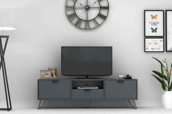 Dmodül Jasmine Tv Ünitesi 170 cm Gri-19