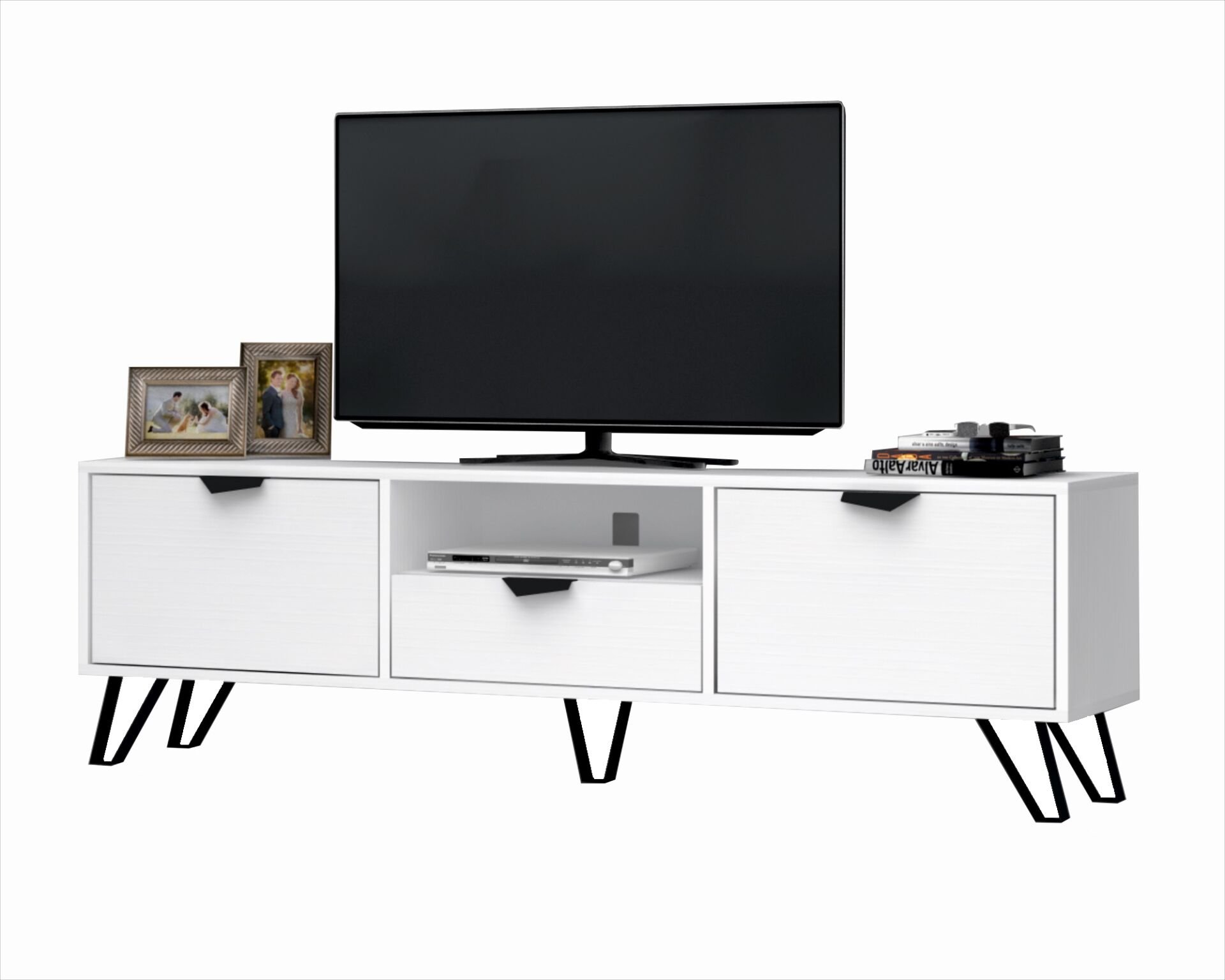 Dmodül Jasmine Tv Ünitesi 170 cm Beyaz-21