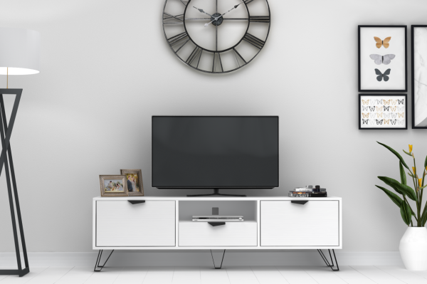 Dmodül Jasmine Tv Ünitesi 170 cm Beyaz-21