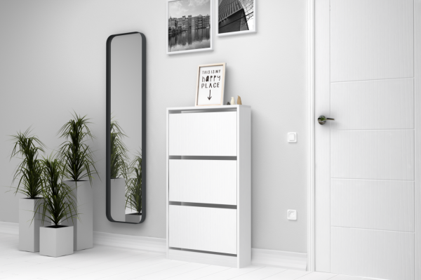 Dmodül Space Ayakkabılık 65 cm Beyaz Derinlik 17cm