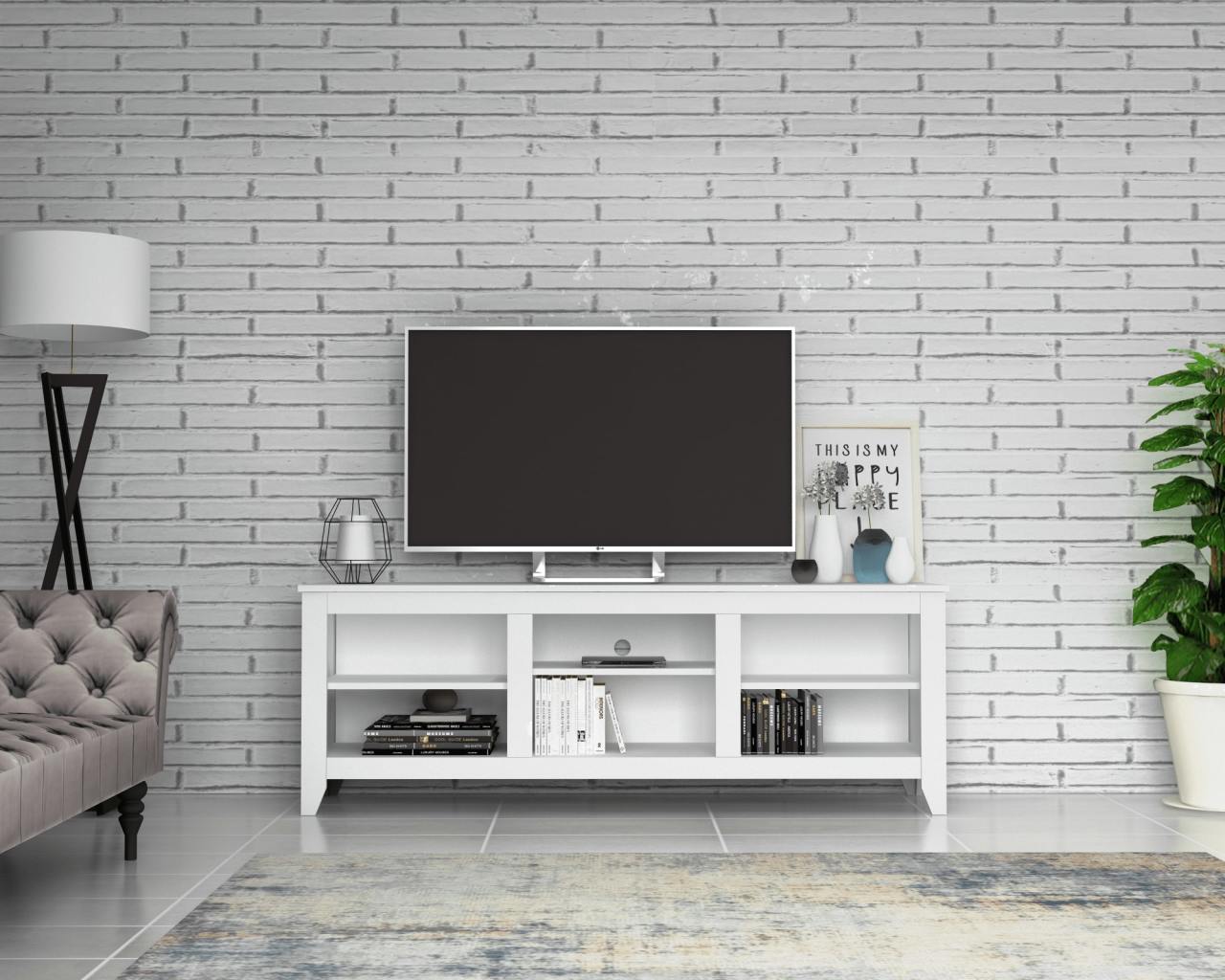Dmodül Store Tv Ünitesi 180 cm Beyaz
