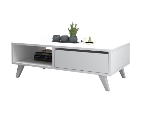 Dmodül Aster Orta sehpa 120 cm Beyaz
