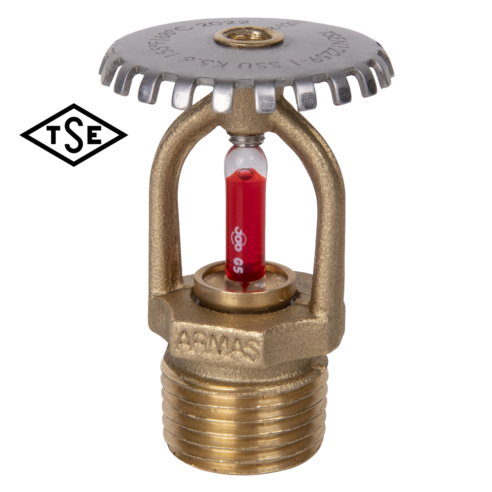 Upright (Yukar Tip) Sprinkler - Standart Tepkimeli