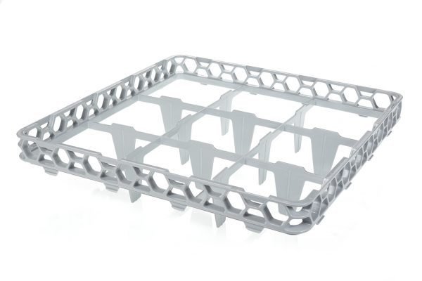 Bulaşık Kaseti 9'lu Bardaklık 500*500*125h/mm