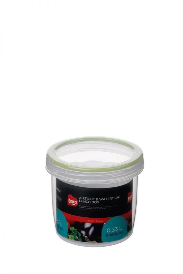 Contalı Vidalı Saklama Kabı 330ML