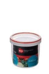 Contalı Vidalı Saklama Kabı 600ML