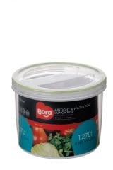Contalı Vidalı Saklama Kabı 1270ML
