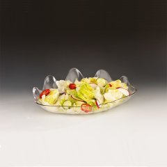POLYCARBONAT İSTİRİDYE TEŞHİR TABAK 38*27*5 CM