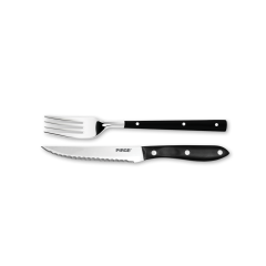 Biftek Bıçağı ve Çatal Seti 12 cm