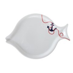 Porselen Balık Tabak 43 CM