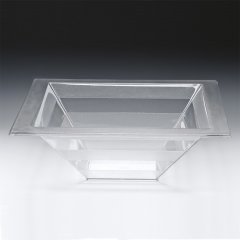 DERİN POLYCARBONAT TEŞHİR KASE/KARE 44,5*44,5*H 15,5 CM