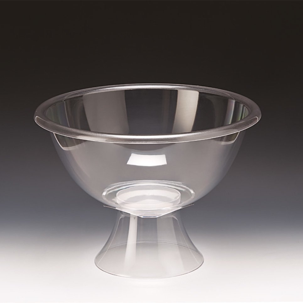 45 CM AYAKLI POLYCARBONAT KASE