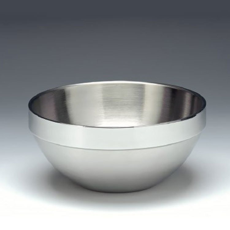 ÇELİK KASE çift cidarlı  R-23* H 10,5 CM