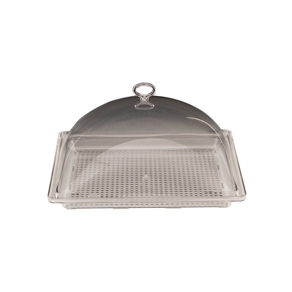 POLYCARBONAT ALTI AKRİLİK KAPAKLI MUHAFAZA KABI-KARE 35*35 CM H 16