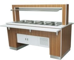 SALATA BAR MOTOR SOĞUTMALI 73x114 H: 90/150 CM
