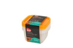 Saklama Kabı Kare Derin 3'lü Set 110*110*65 500 ml