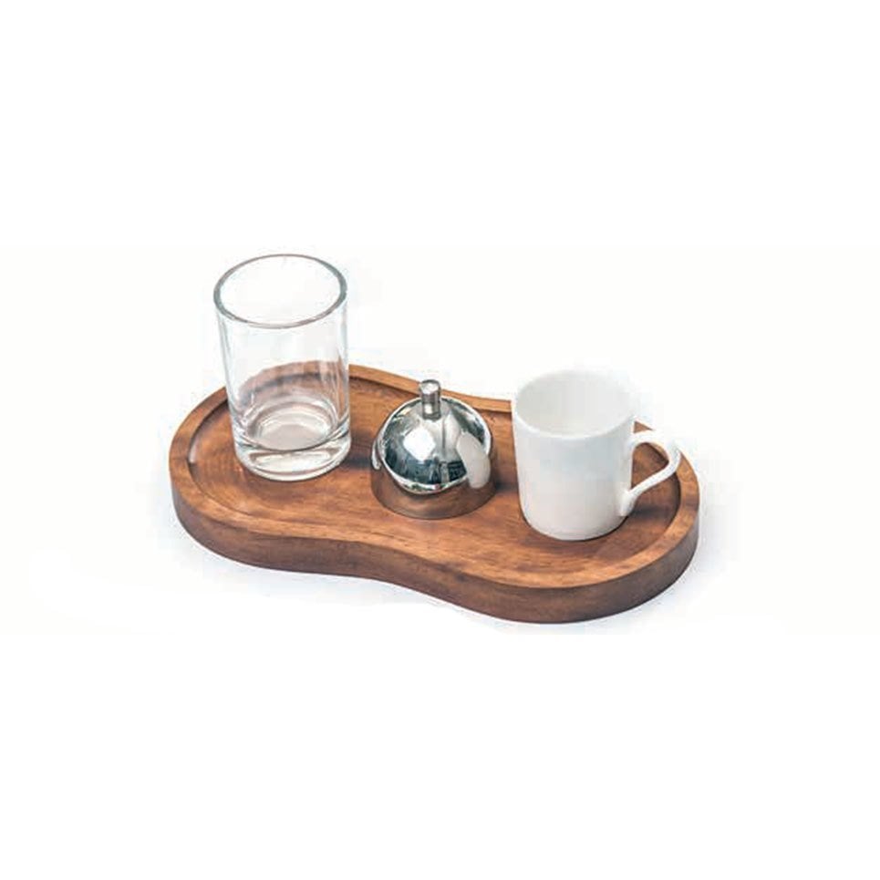 AHŞAP STANDLI TÜRK KAHVE SUNUM SETİ 23x12x2 CM
