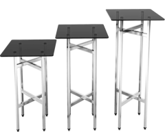 KATLANIR BÜFE STANDI PASLANMAZ 70x70