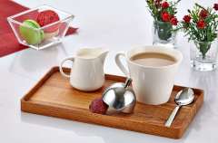 AHŞAP STANDLI DİKDÖRTGEN NESCAFE SETİ 24x14x2 CM