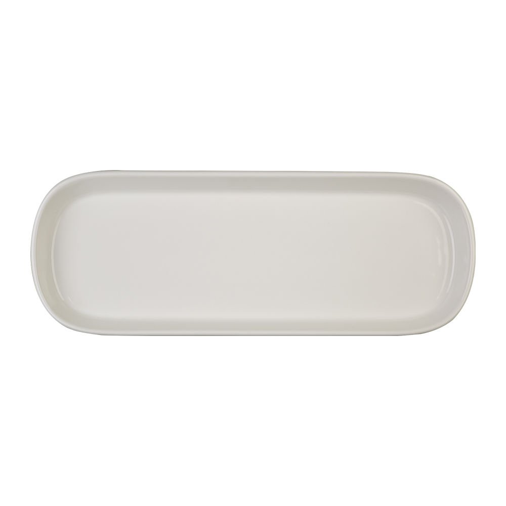 Transparan Mesa Oval Kayık 47 cm