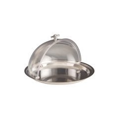 ÇELİK ALTLI POLYCARBONAT ROLLTOP KAPAKLI FANUS R-32,5 CM