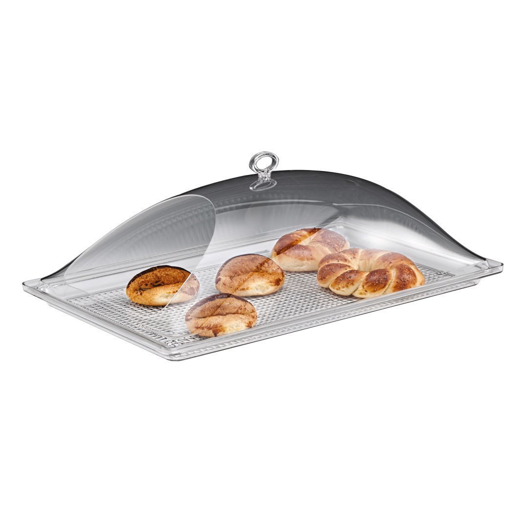 POLYCARBONAT TEPSİLİ GÖZLÜ KAPAKLI MUHAFAZA KABI 35*55,5 CM