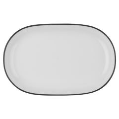 Modest Black Magnus Oval Kayık 37 cm