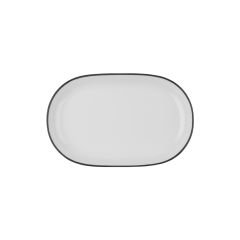 Modest Black Magnus Oval Kayık 28 cm