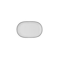 Modest Black Magnus Oval Kayık 18 cm