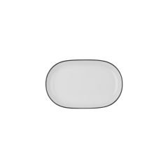 Modest Black Magnus Oval Kayık 23 cm