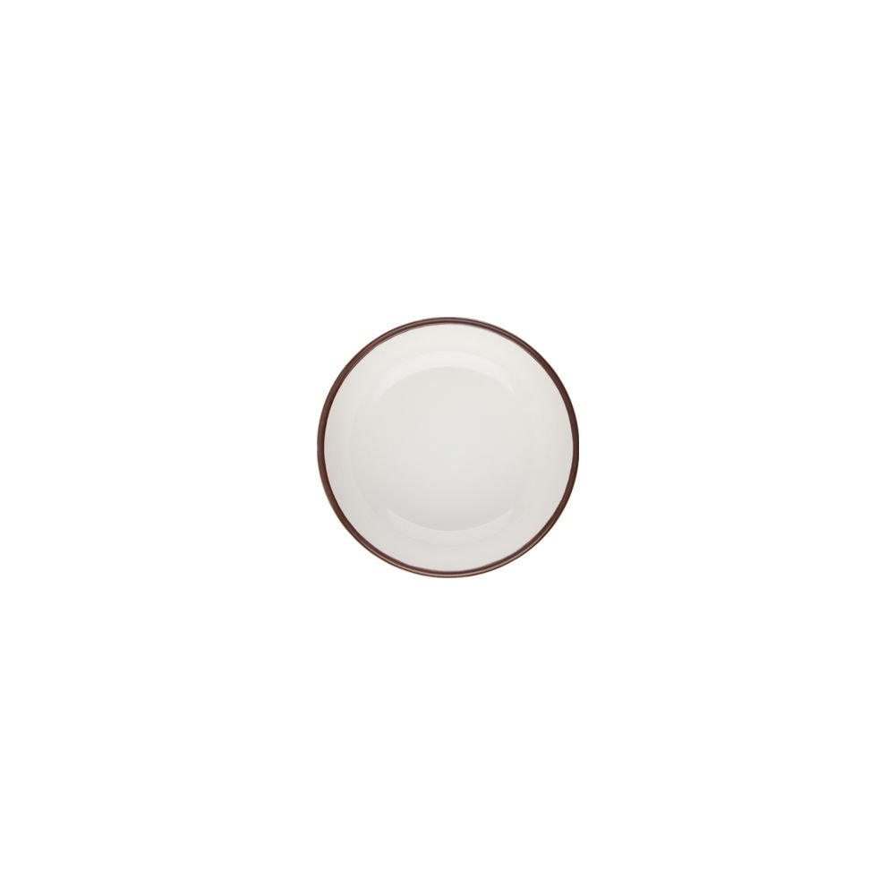 Modest Brown Lona Çukur Tabak 10 cm 60 cc