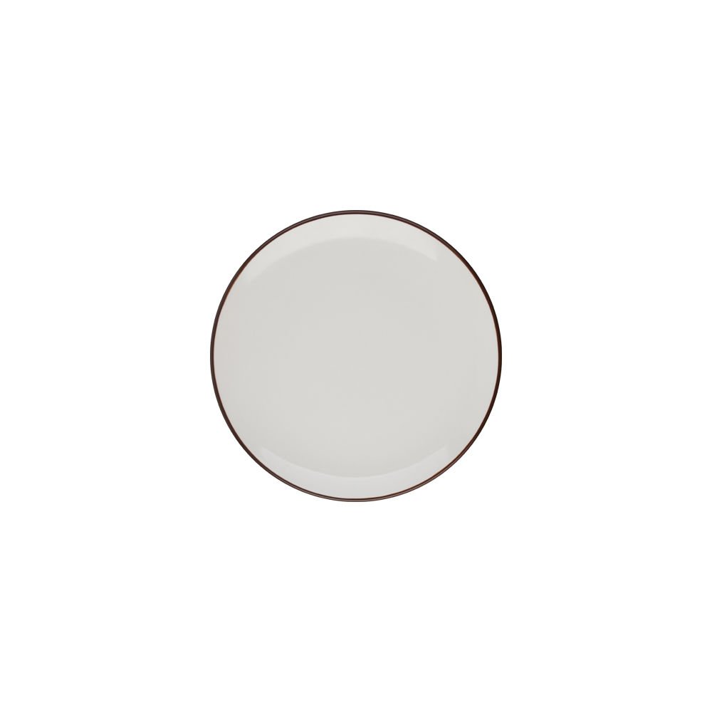 Modest Brown Lona Düz Tabak 15 cm