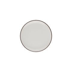 Modest Brown Lona Düz Tabak 17 cm