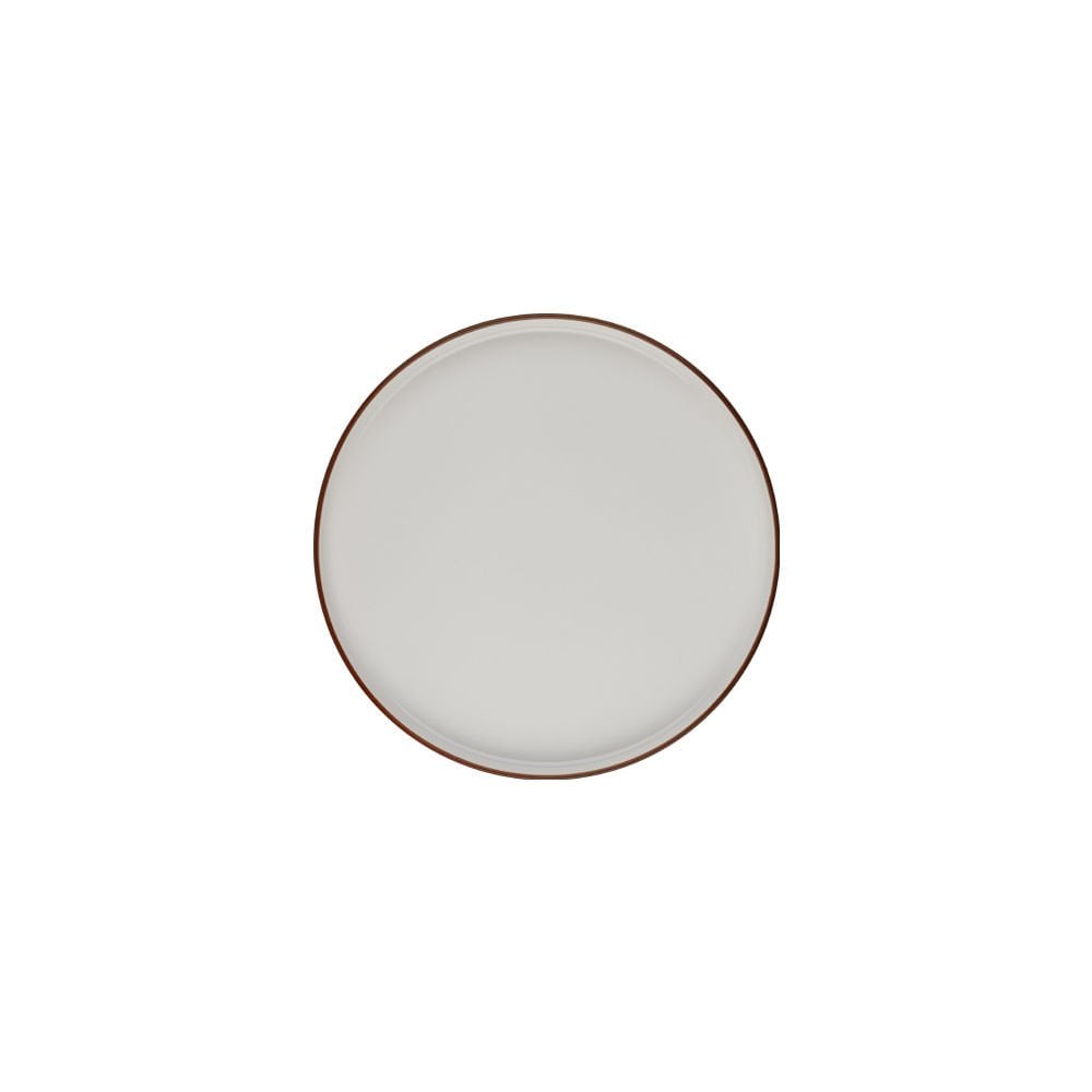 Modest Brown Stolt Düz Tabak 16,5 cm